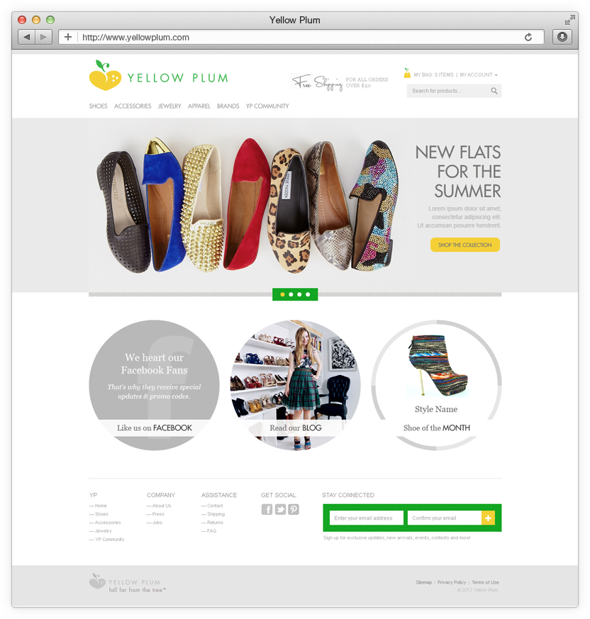 Yellow Plum Homepage